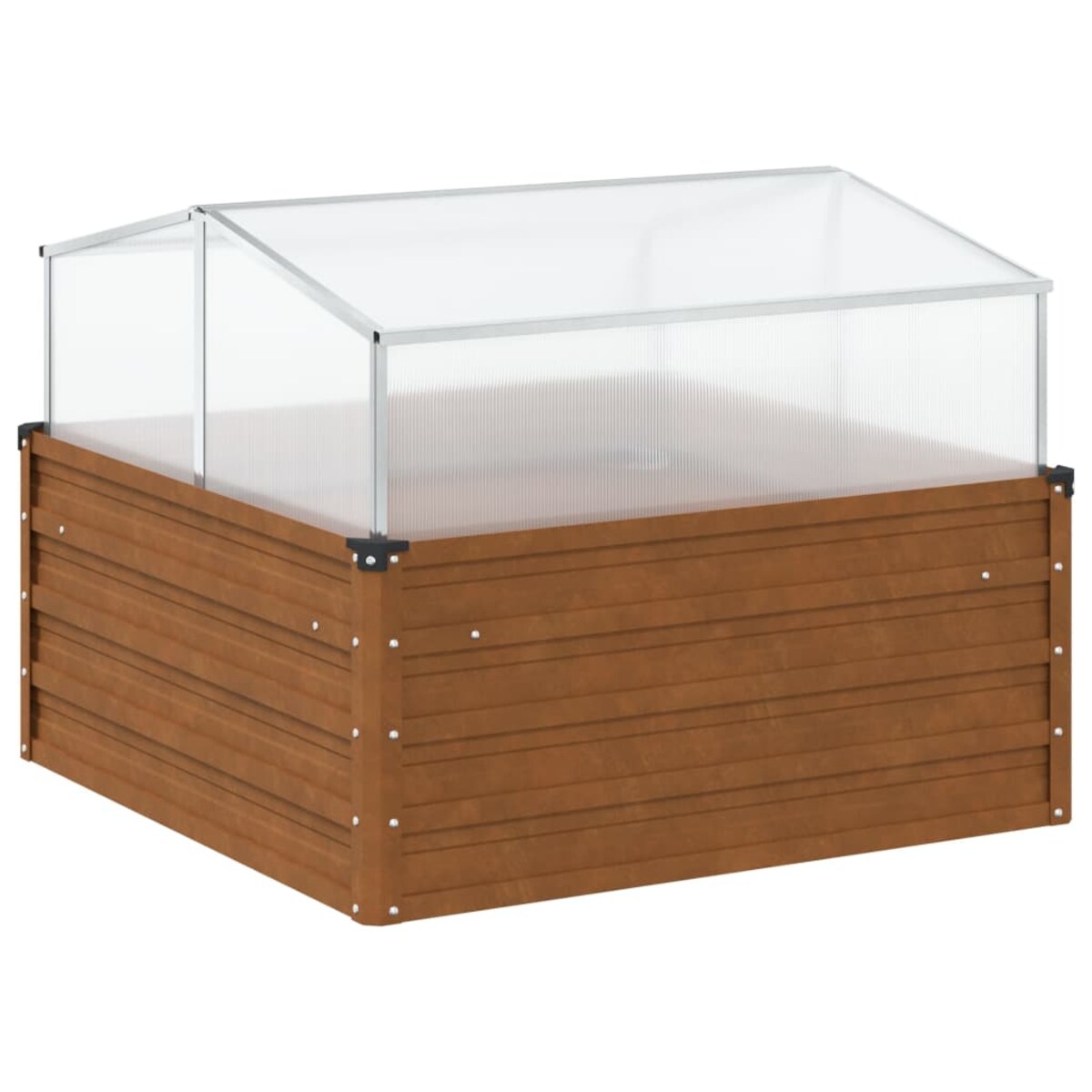 vidaXL Donica ogrodowa/ inspekt, stal kortenowska