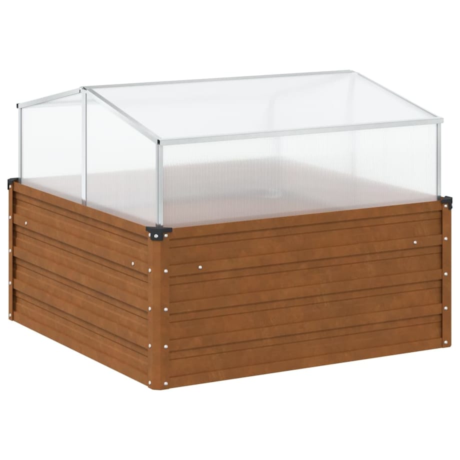 vidaXL Donica ogrodowa/ inspekt, stal kortenowska