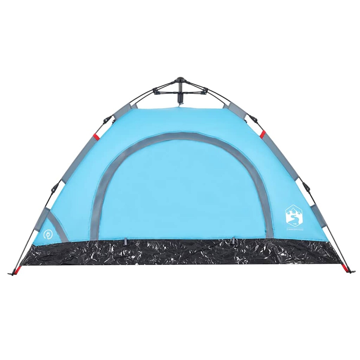 vidaXL Namiot turystyczny, 2-os., niebieski, szybkie rozkładanie