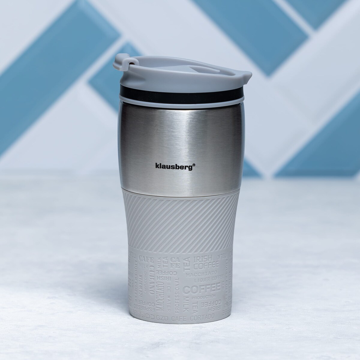 Kubek termiczny 320ml KLAUSBERG beżowy