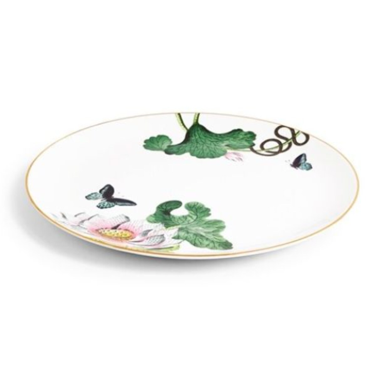Talerz obiadowy, płaski 27 cm Waterlily Wonderlust Wedgwood