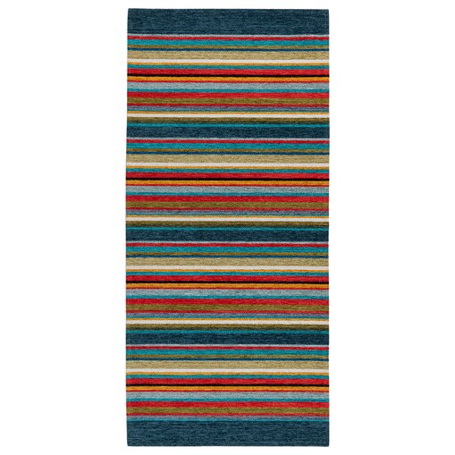 Dywan Laos Chenille 65x160 cm paski multikolor