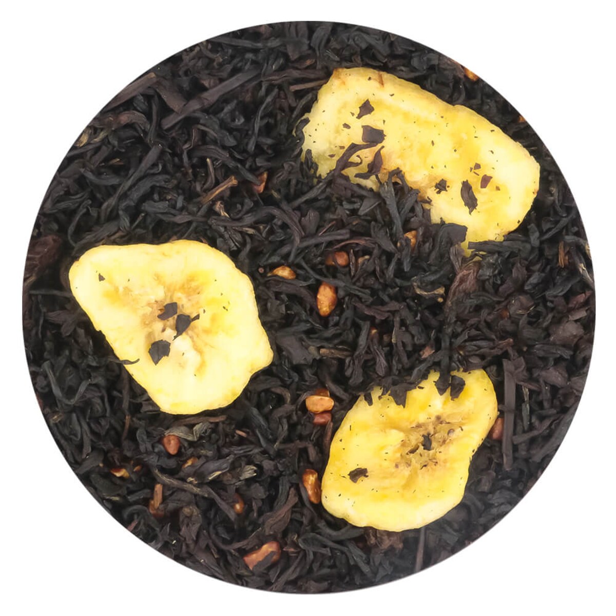 Herbata czarna sypana BANAN W CYNAMONIE o smaku bananów w cynamonie PREMIUM - herbata liściasta sypana mieszanka napar susz - gotowa na prezent upominek