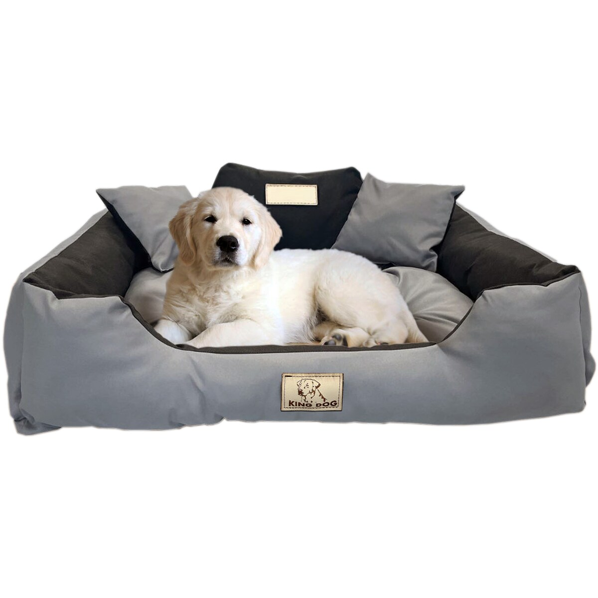 Legowisko Dla Dużego Psa 145X115 Cm Posłanie Kanapa Z Miejscem Na Imię Wodoodporne