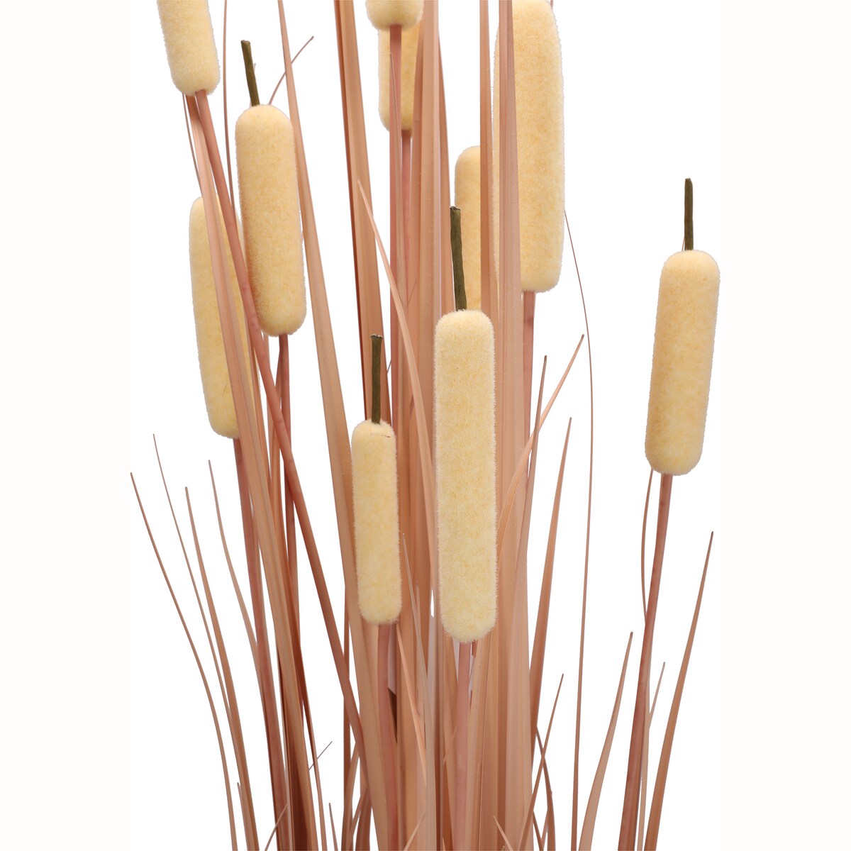 Roślina Sztuczna Trawa W Doniczce 125 Cm Wysokości Różowa Jak Żywa Ozdoba