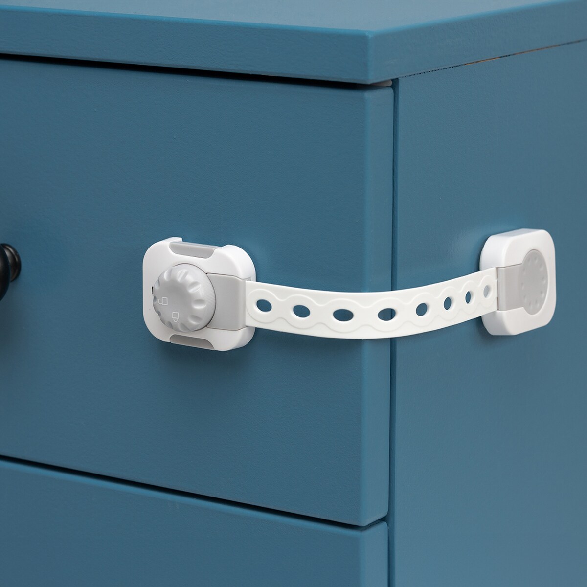 zabezpieczenia szaf i szuflad z funkcją smart lock, sipo, zestaw 6 sztuk