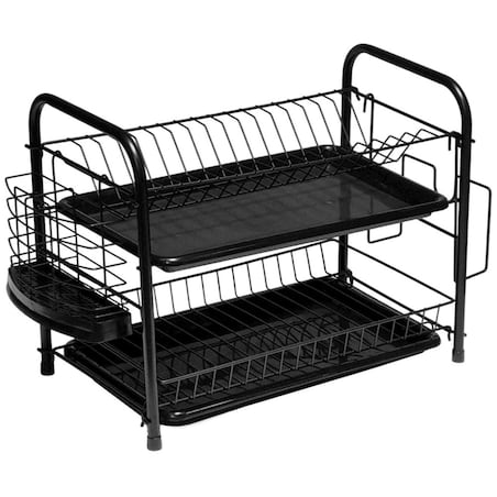 Suszarka do naczyń 48x24x33 cm 2 poziomowa KRISBERG