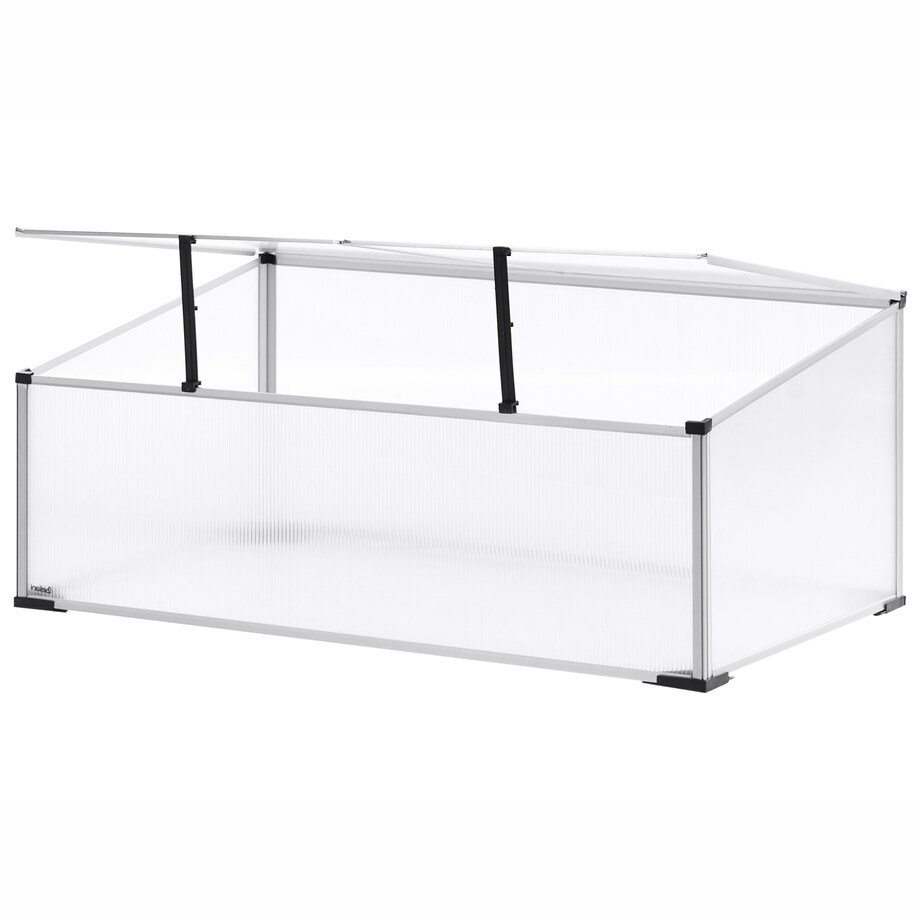 Szklarnia ogrodowa SERIFOS Srebrny 60 cm