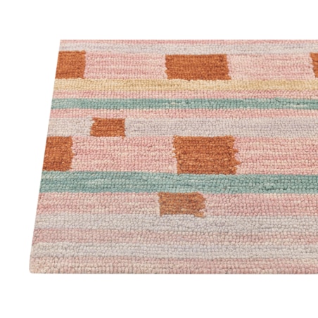 Dywan wełniany 80 x 150 cm wielokolorowy YOMRA