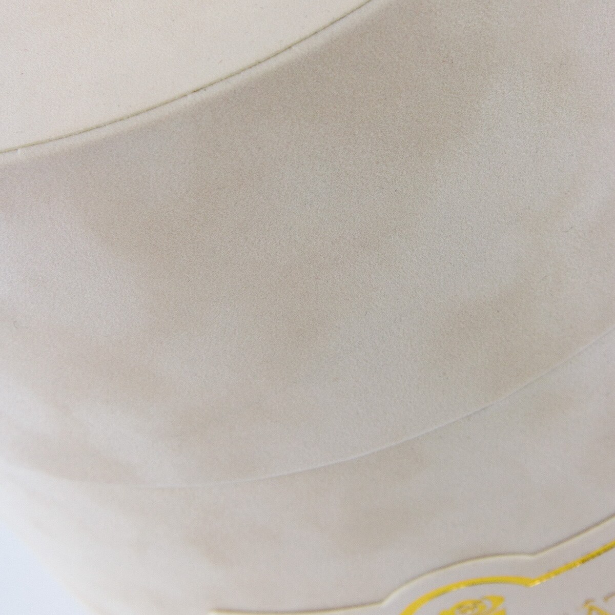 Czerwone Wieczne Róże w Beżowym Flokowanym Boxie