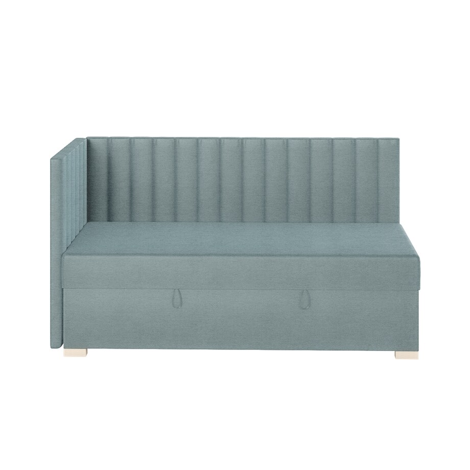 Mesonica Łóżko Snugi, linie błękitne, 90x200, Lewostronne