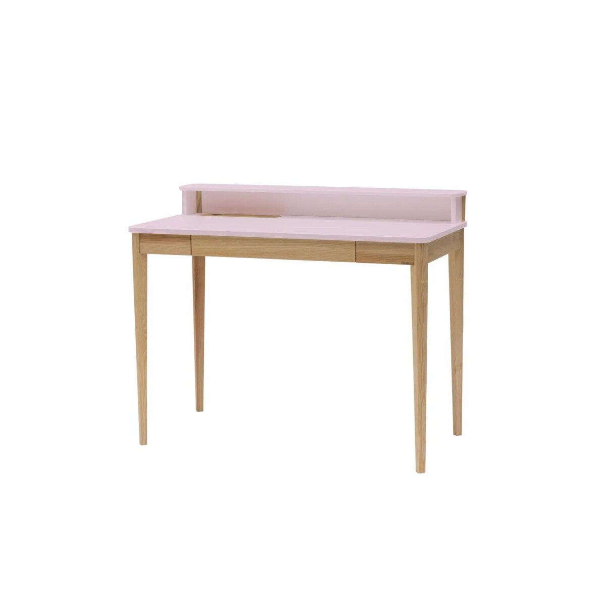 Biurko ASHME 110x56 różowe