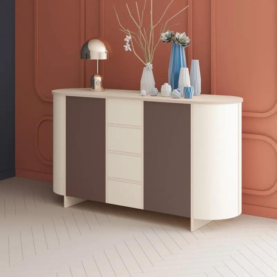 Komoda MEDUNO 163 2D4S niebieska