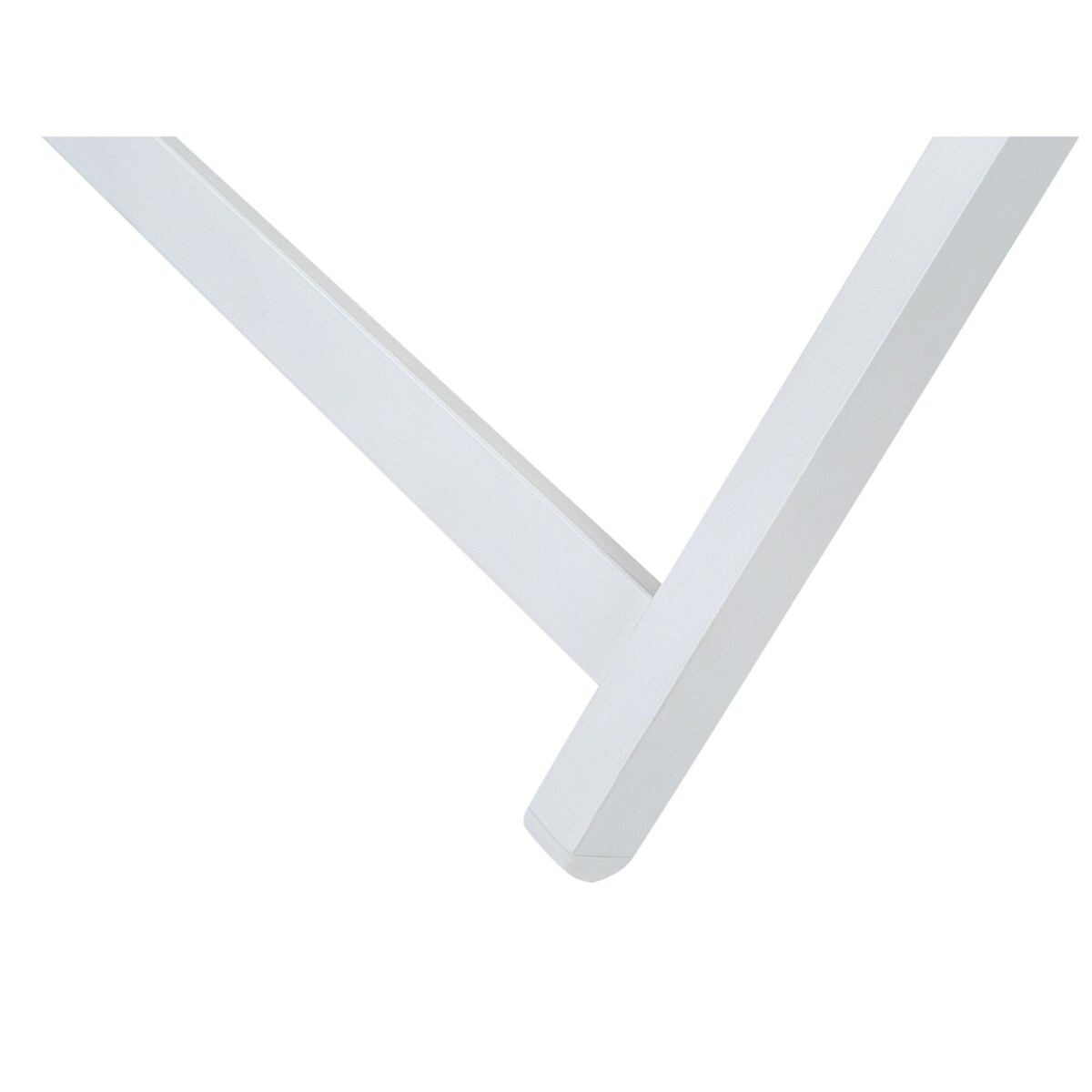 Leżak ogrodowy szaro-biały LOCRI II