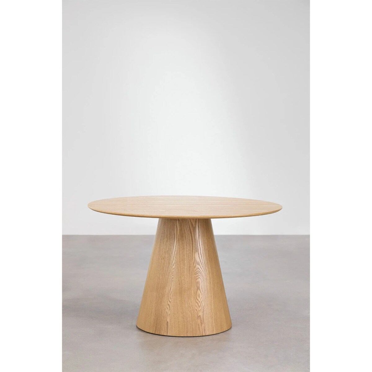 Okrągły stół jadalniany z drewna Ø120 cm Aura naturalny