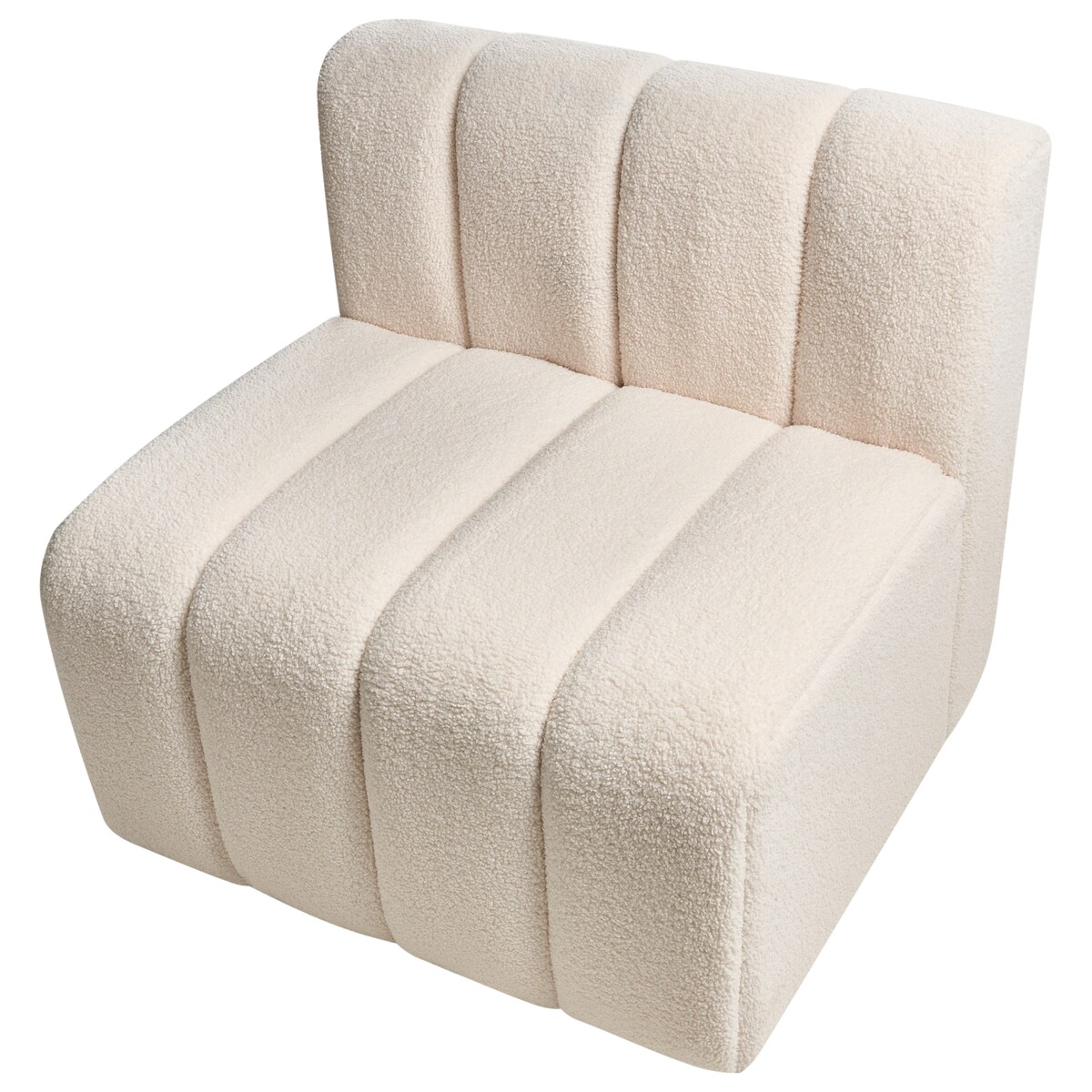 Fotel KAGE Boucle Jasnobeżowy