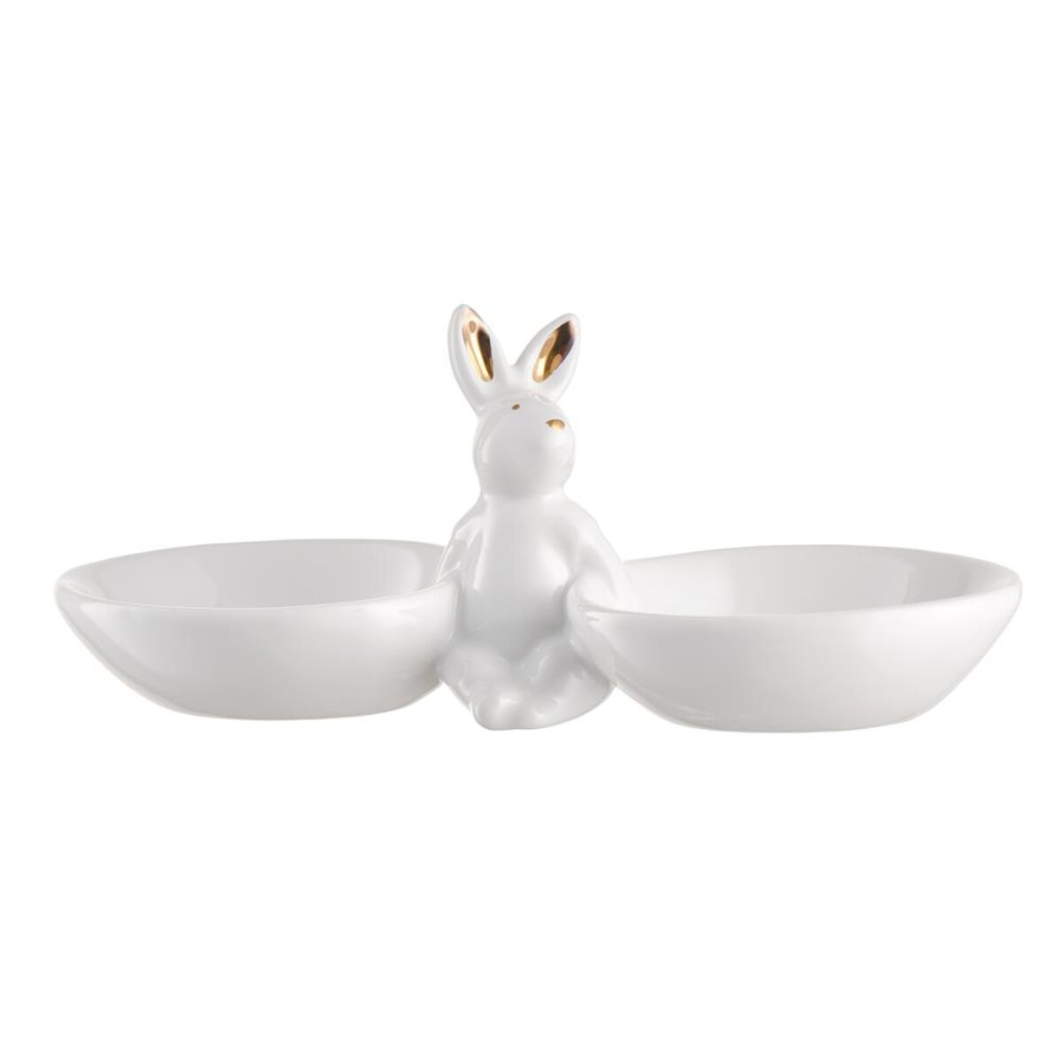 VILLA ITALIA Zajączek wielkanocny z miseczkami 23 cm BUNNY