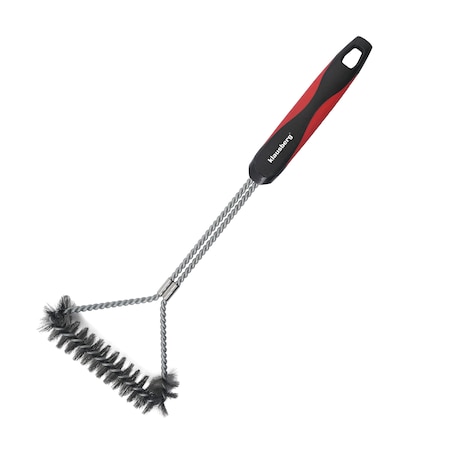 Szczotka do czyszczenia grilla stal nierdzewna uchwyt z tworzywa KLAUSBERG