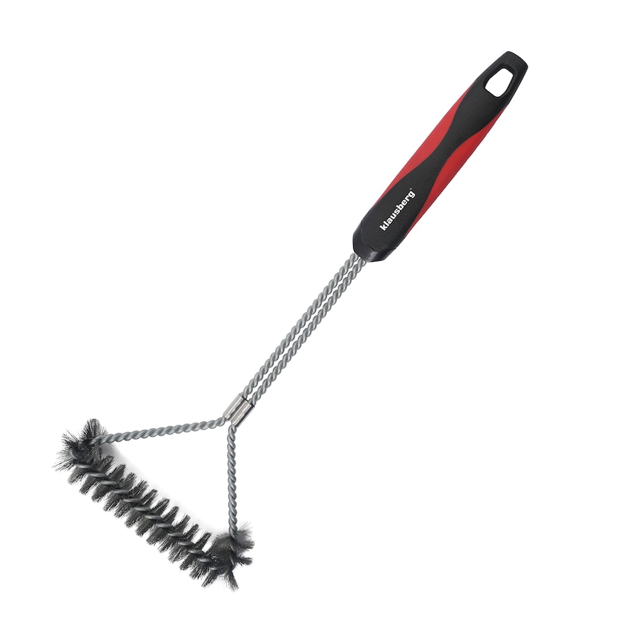 Szczotka do czyszczenia grilla stal nierdzewna uchwyt z tworzywa KLAUSBERG