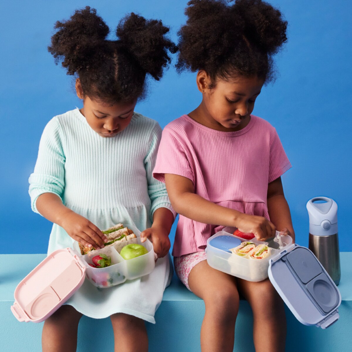 Mini lunchbox dla dzieci do szkoły - szczelna śniadaniówka z przegródkami Chill Out b.box