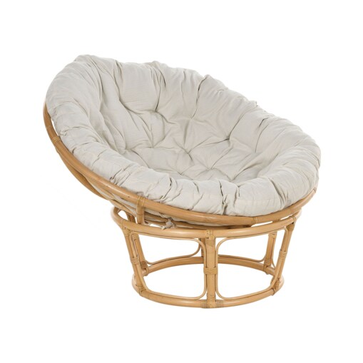 Krzesło ogrodowe Rattan Jasnobeżowy SALVO