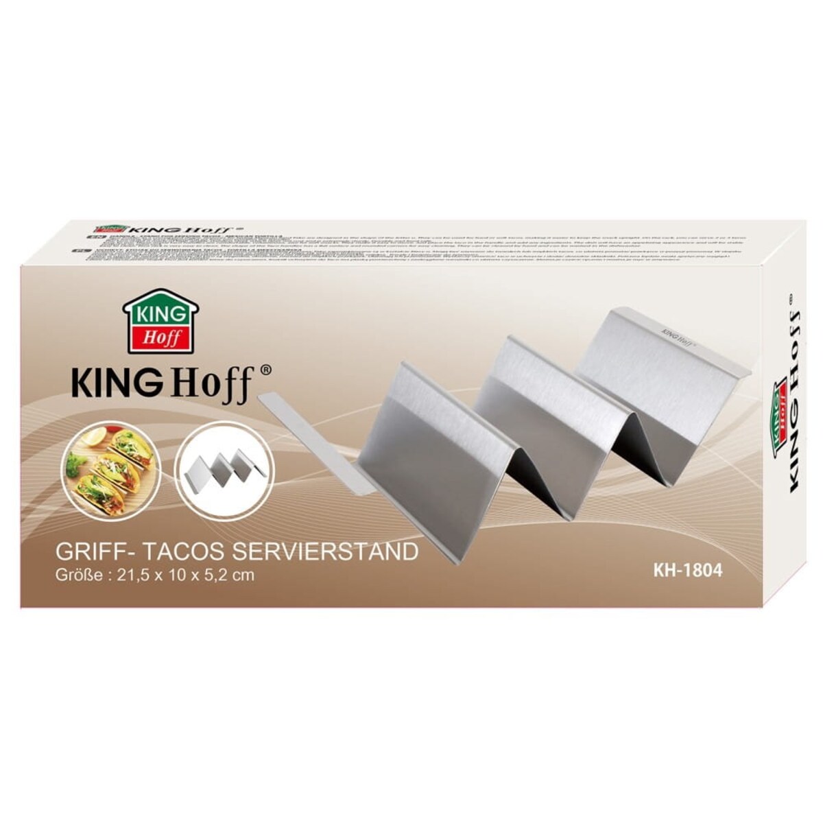 Stojak Do Tortilli Wrapów Hot Dogów Kinghoff