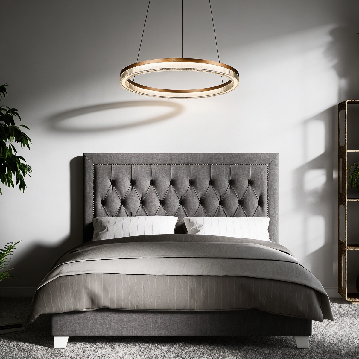 Lampa sufitowa wisząca Light Prestige Midway złoty LED CCT 3000, 4000, 6000 (regulowana) 1 szt.