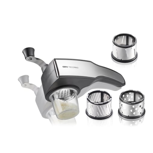 Młynek do sera/czekolady + 3 tarki PECORINO
