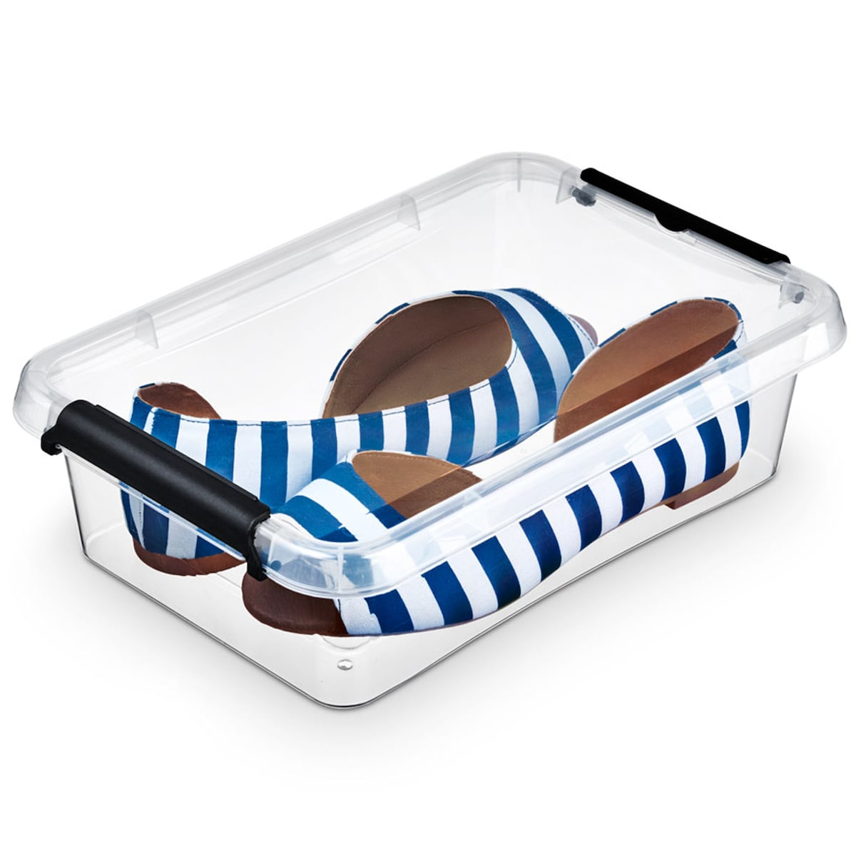 Pojemnik Plastikowy Pudełko Z Pokrywą Do Przechowywania Box Organizer 3,1L