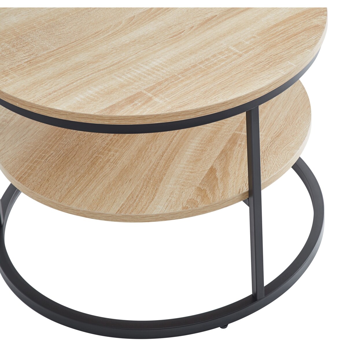 LOOP STOLIK KAWOWY fi 60cm DĄB SONOMA