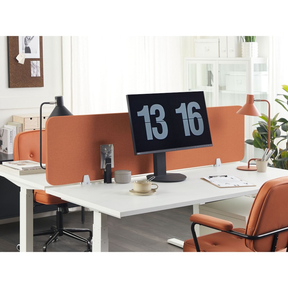 Przegroda biurkowa 160 x 40 cm Różne rozmiary