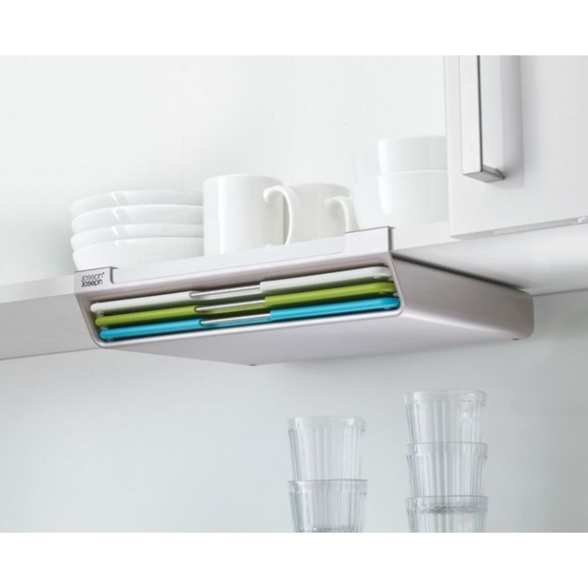 Zestaw 3 desek L + organizer Folio Slim Joseph Joseph