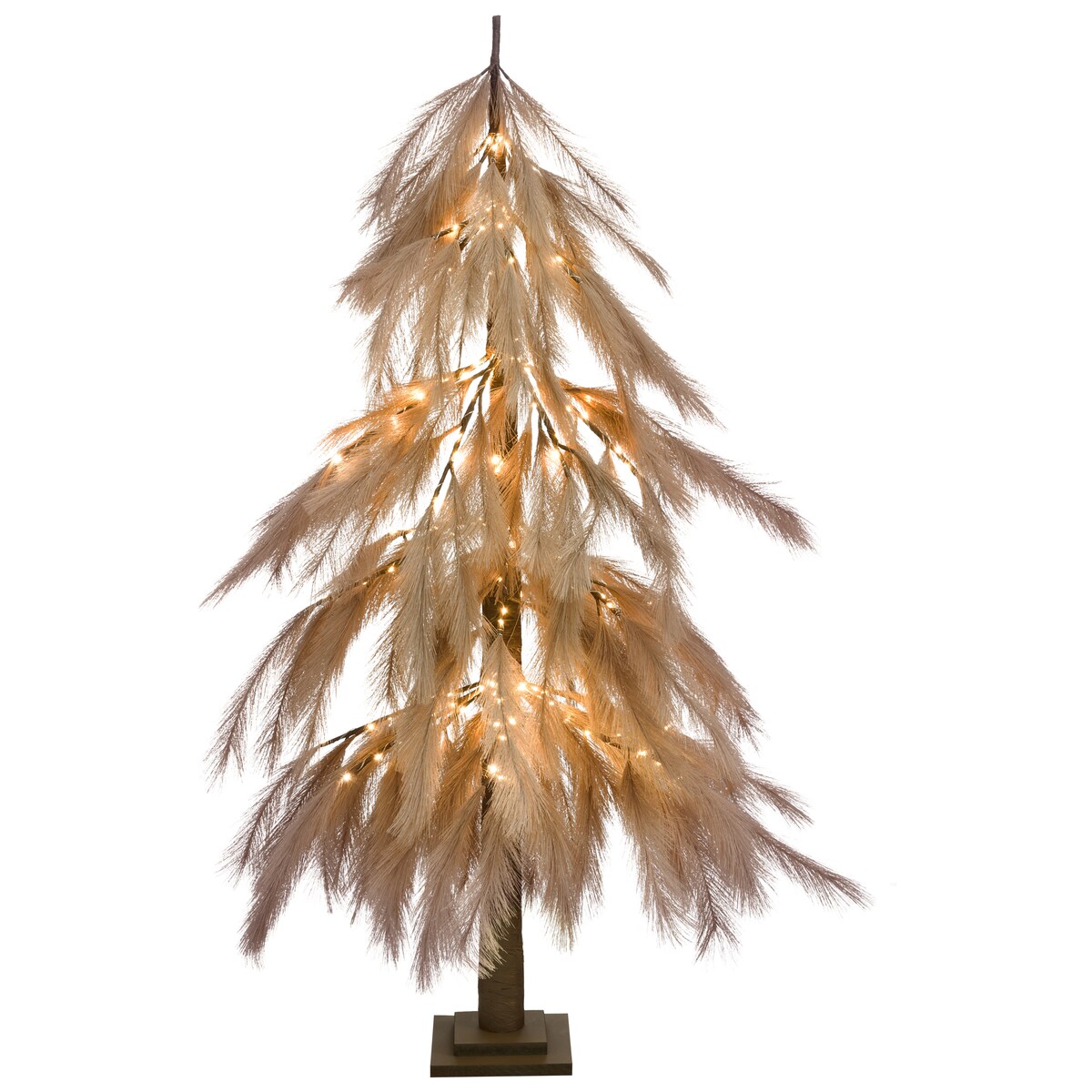 Dekoracja ogrodowa LED BIFROST 123 cm Choinka Beżowy