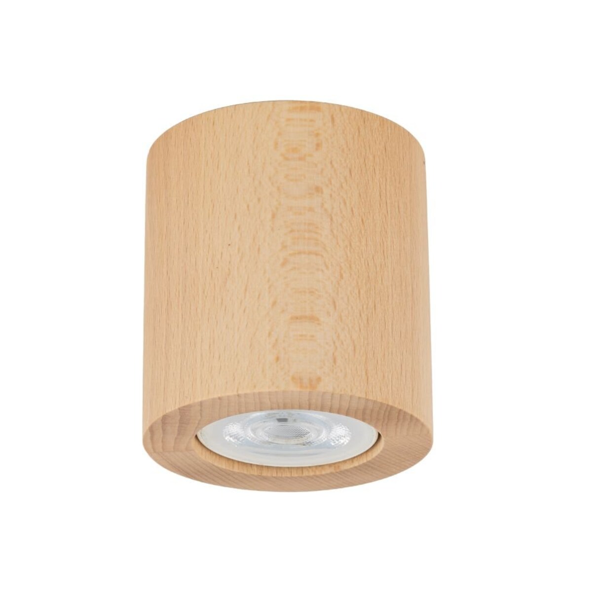 Oprawa natynkowa spot EVE WOOD BUK TK Lighting GU10 drewno buk 10121 do salonu i kuchni