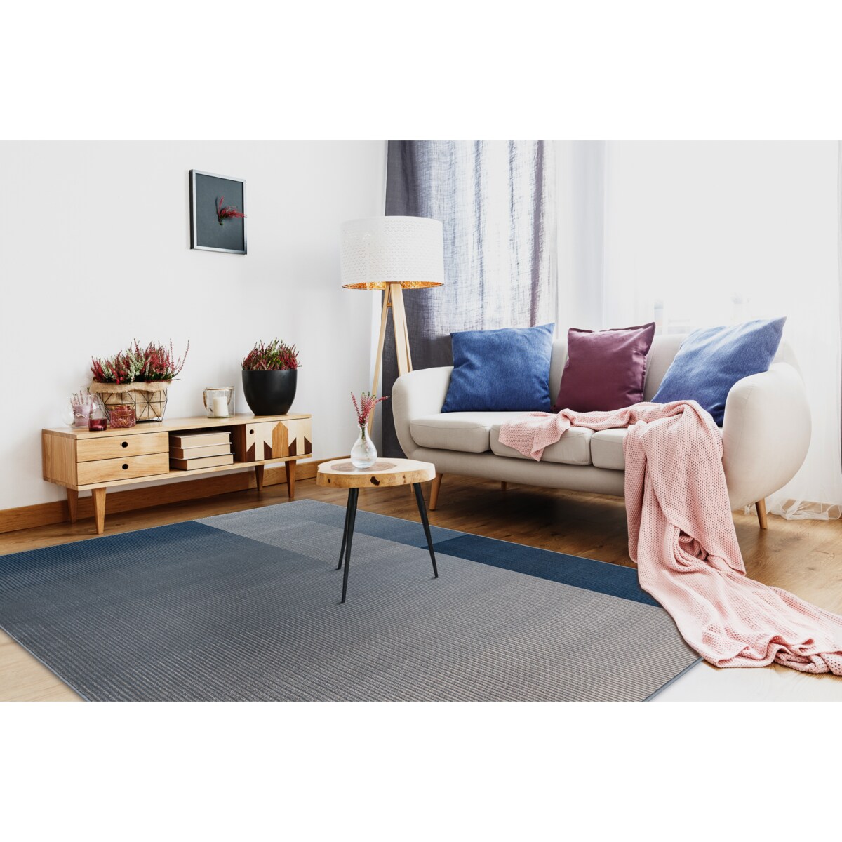 Dywan wełniany NAIN Geometryczny 7710/51644 80x150 cm