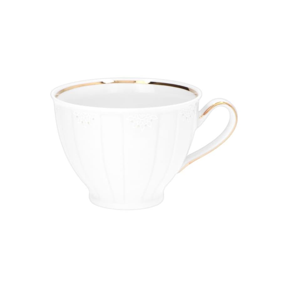 Garnitur do kawy/herbaty dla 6 osób 18 el. Oktawa Koronkowa Finezja G311