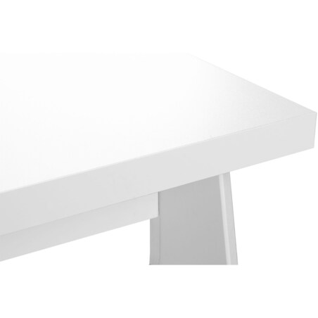 KONSIMO RHENA Stół w skandynawskim stylu rozkładany biały