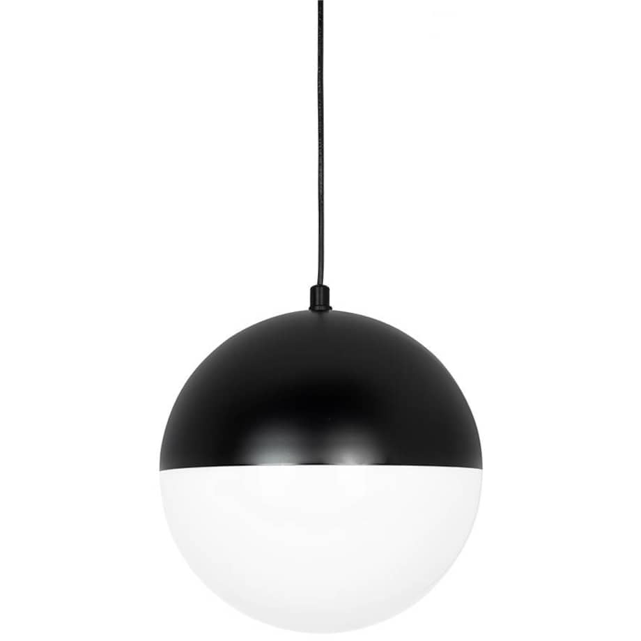 Lampa wisząca mocowana do ściany Bowl MSE010100173 biała czarna