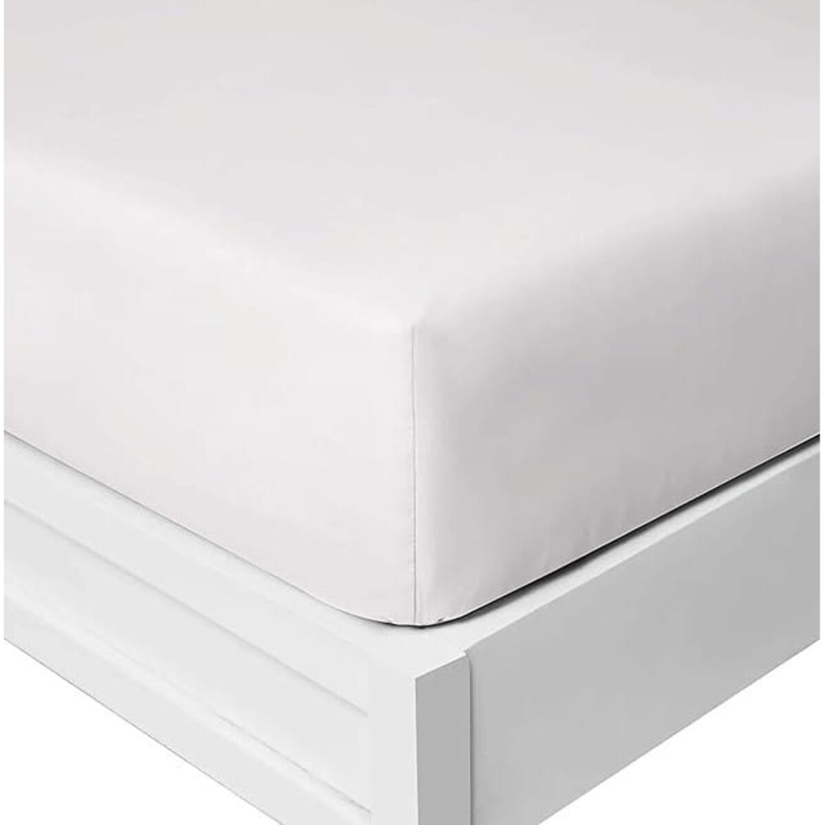 Prześcieradło bawełniane 160x200 cm z tkaniny PREMIUM BIAŁE NA GUMCE