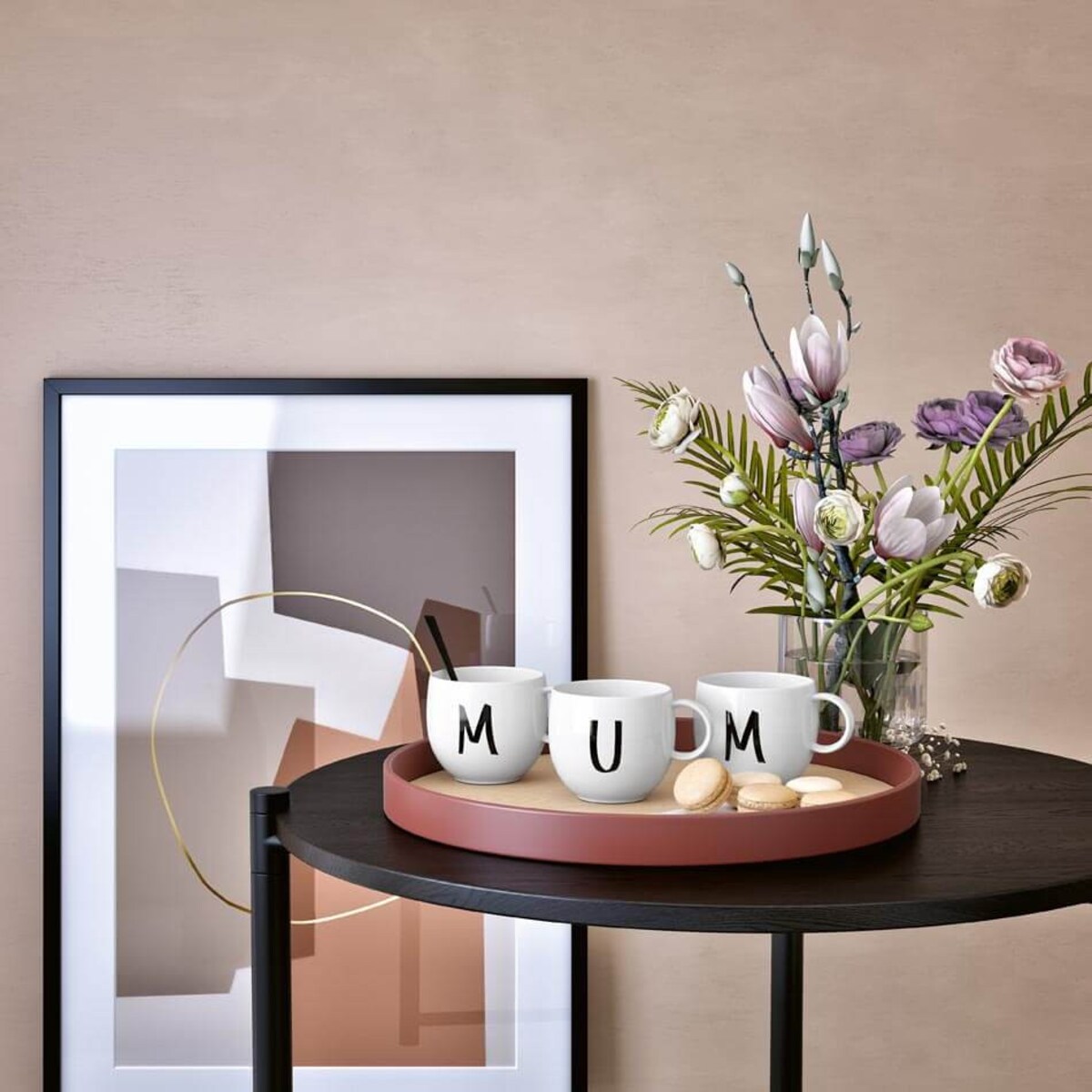 Kubek z literą M Letters, Villeroy & Boch