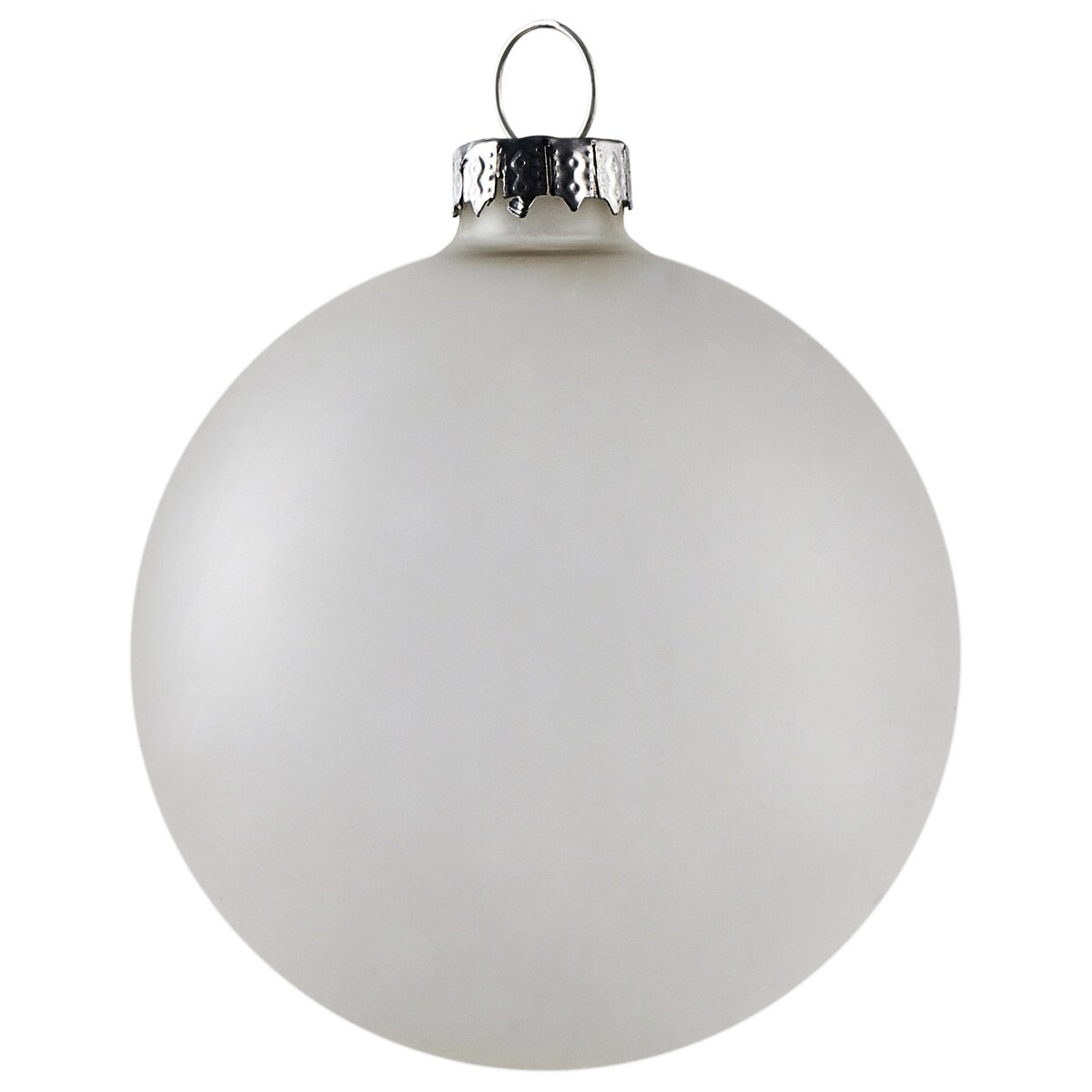 Zestaw 35 bombek FROSTFALL Szkło Szary