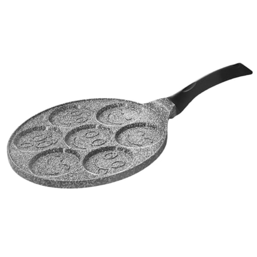 Patelnia do naleśników placków pancake buźki 26cm 7 smileys indukcja ZILNER