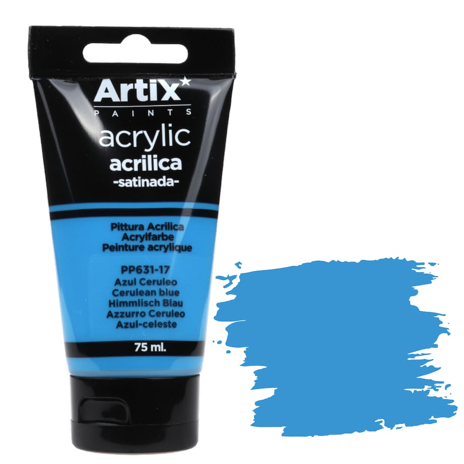 farba akrylowa artix pp631-17 cerulean blue 75ml