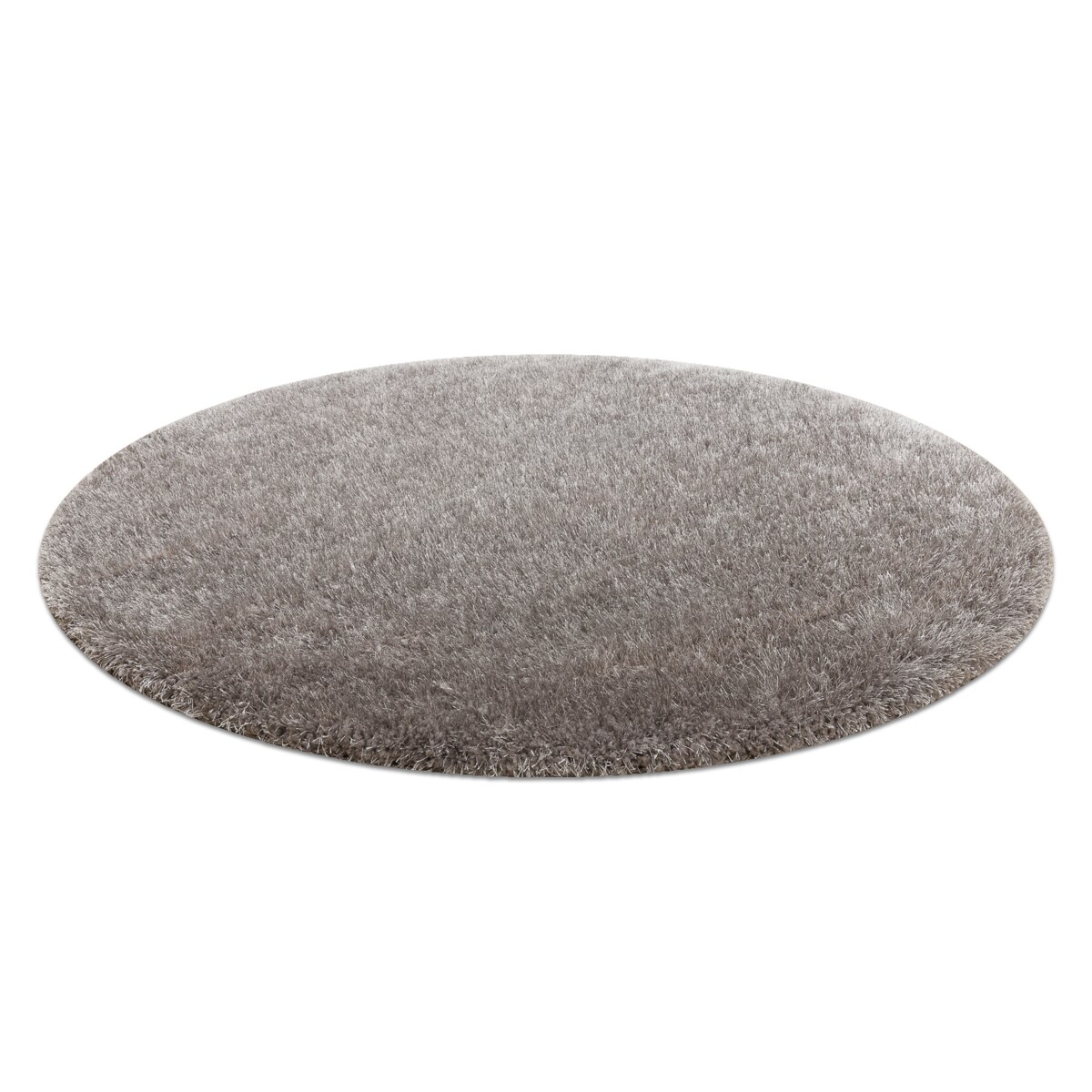 Dywan BUENOS koło 6646 shaggy jednolity, koło 150 cm