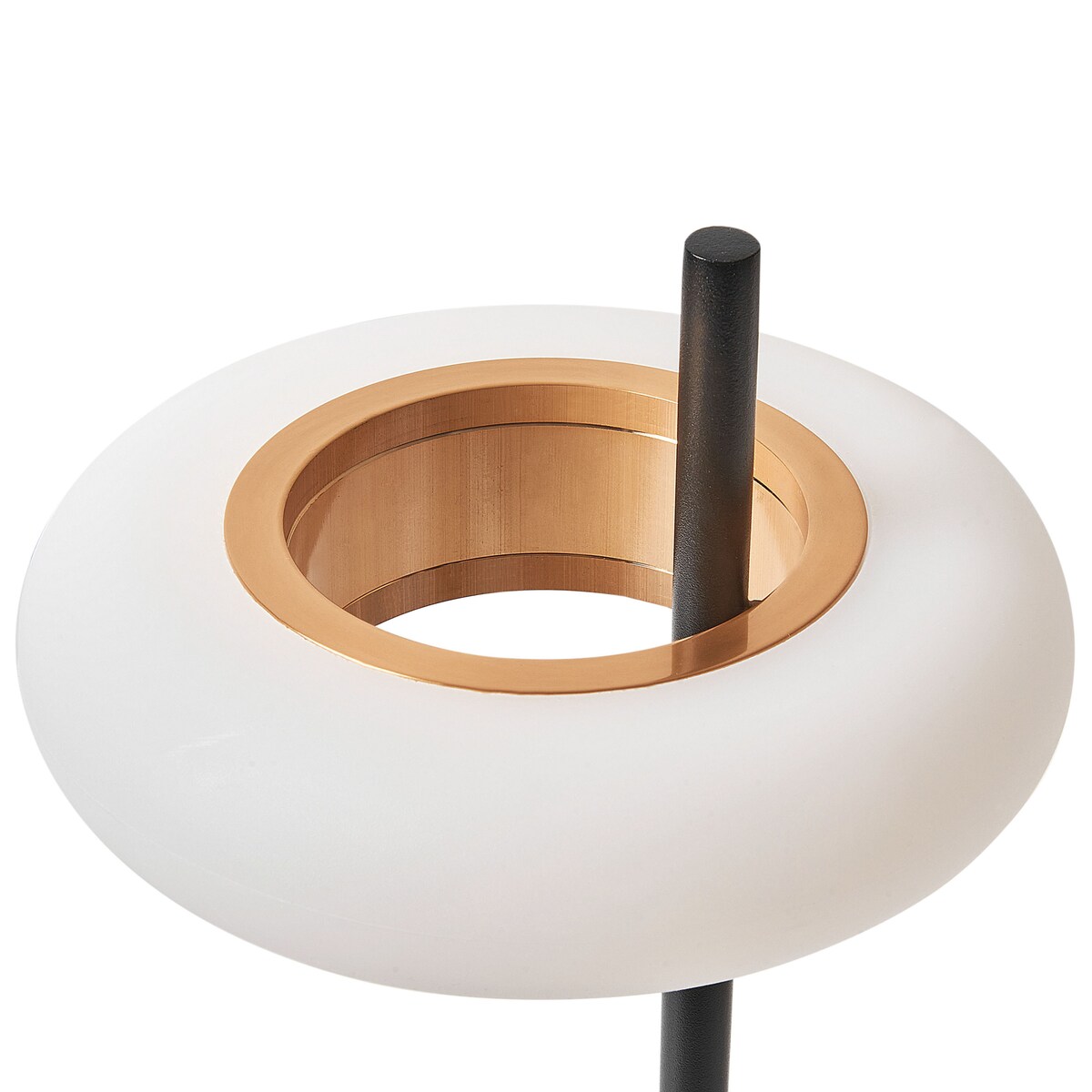 Bezprzewodowa lampa stołowa LED ALVIELA Ze ściemniaczem Metal Czarny