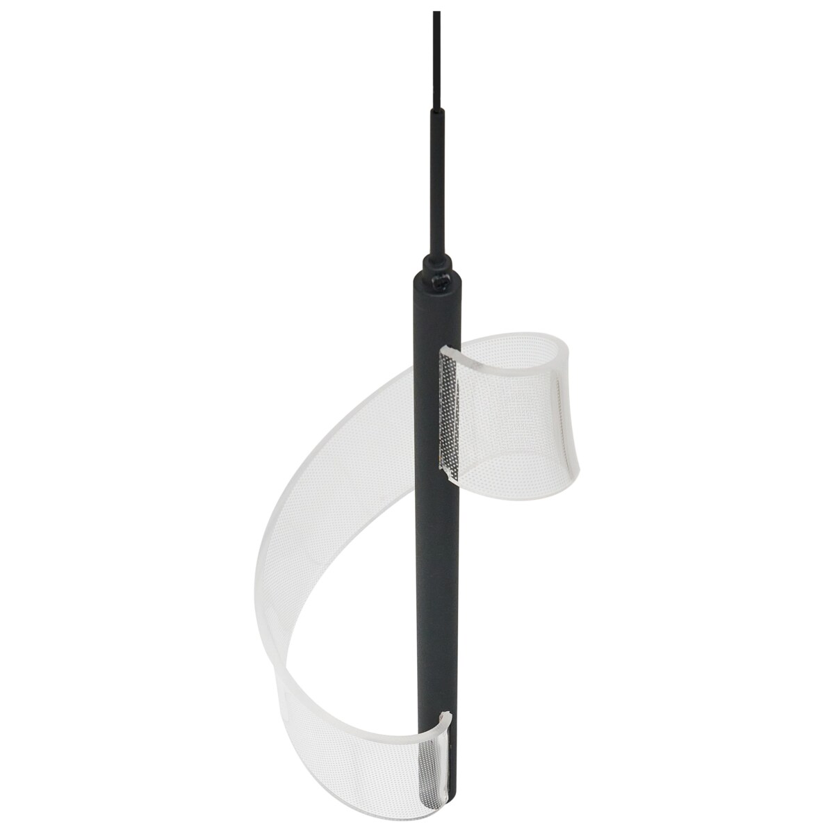 Lampa wisząca LED SARELA Metal Czarny