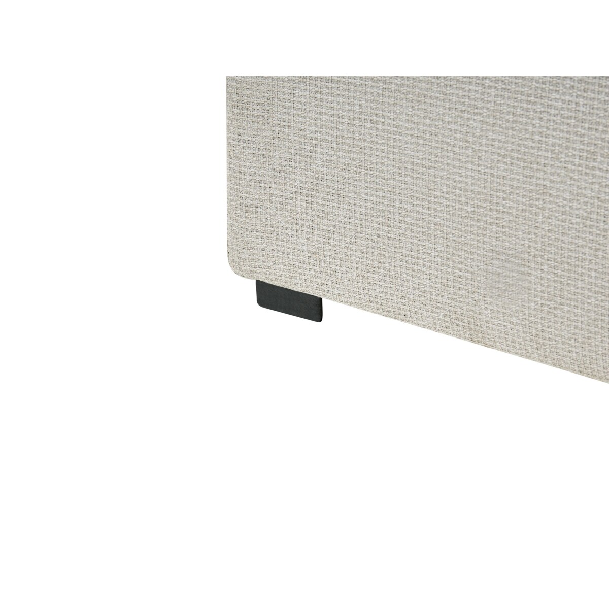 Łóżko kontynentalne z pojemnikiem BARONET 180 x 200 cm Złamana biel