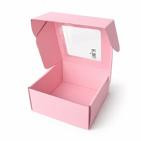 PUDEŁKO OZDOBNE prezentowe róż 20x20x10 cm PDOZ27