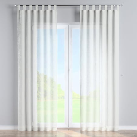 Zasłona na szelkach 1 szt. 130x260 ecru