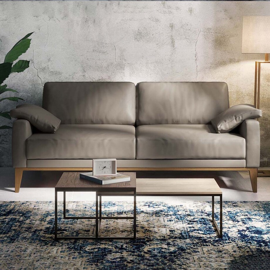 Sofa 2-osobowa Musso brązowa